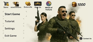 【手游推荐】黑色打击v1.2.7，地图挺很大很多，有点意思